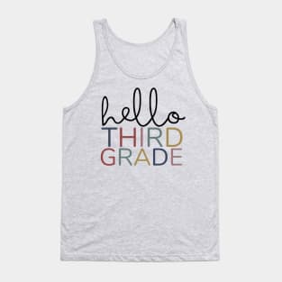 THIRD GRADE HELLO Tank Top